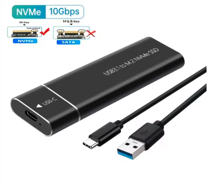 M2 SSD Case M.2 NVMe SSD USB C