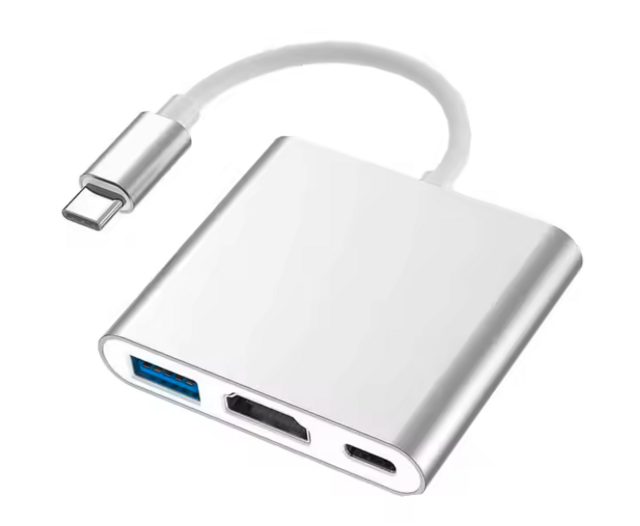 3-in-1 USB C Hub